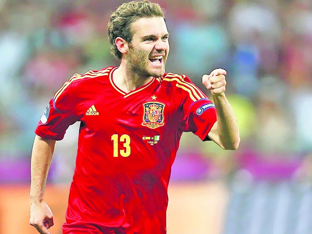 Retorno. Juan Mata vuelve a la selección de España.(Archivo)