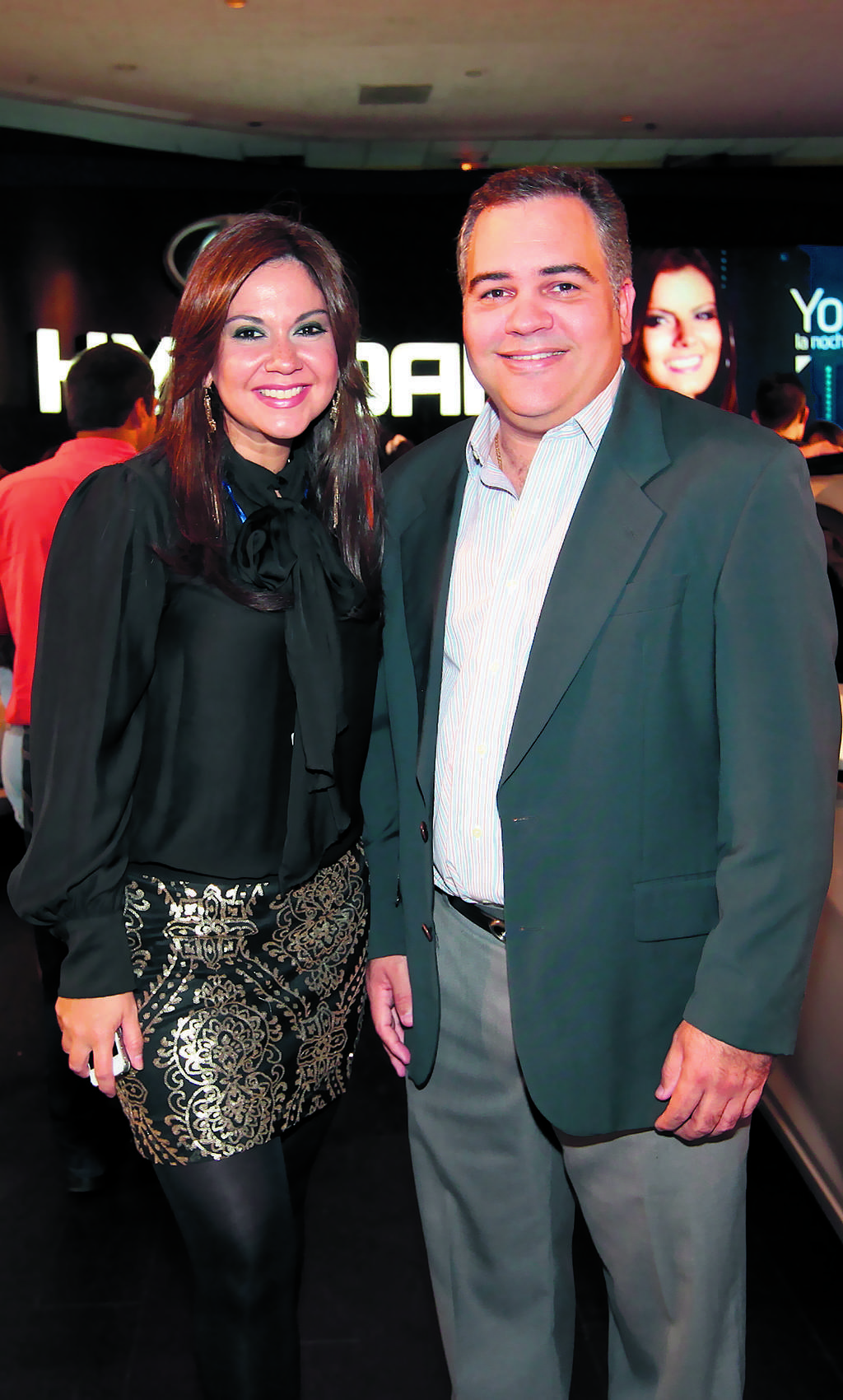 Mónica Soto y Raul Abadía, de Petroautos.()