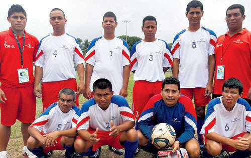 <p>Triunfo. Equipo de Panamá 1 que se impuso a México.</p>