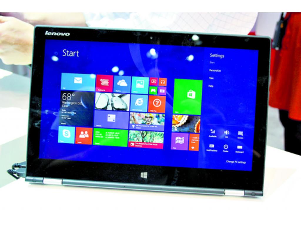 El nuevo Lenovo Yoga Pro 2, que llegará al mercado con Windows 8.1 Pro preinstalado, tiene una pantalla de 13 pulgadas con una superresolución QHD+ de 3,200 x 1,800 pixeles. Este podría ser uno de los fuertes del equipo.