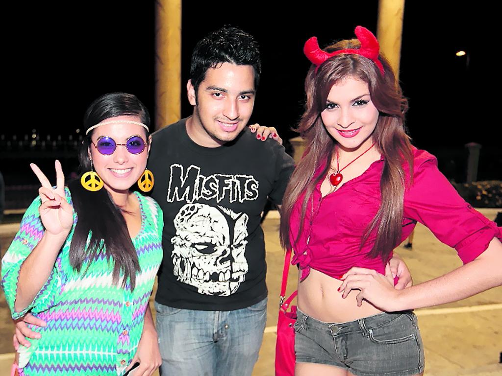 Fairene Tam, Juan Poveda y Claudia de León.()