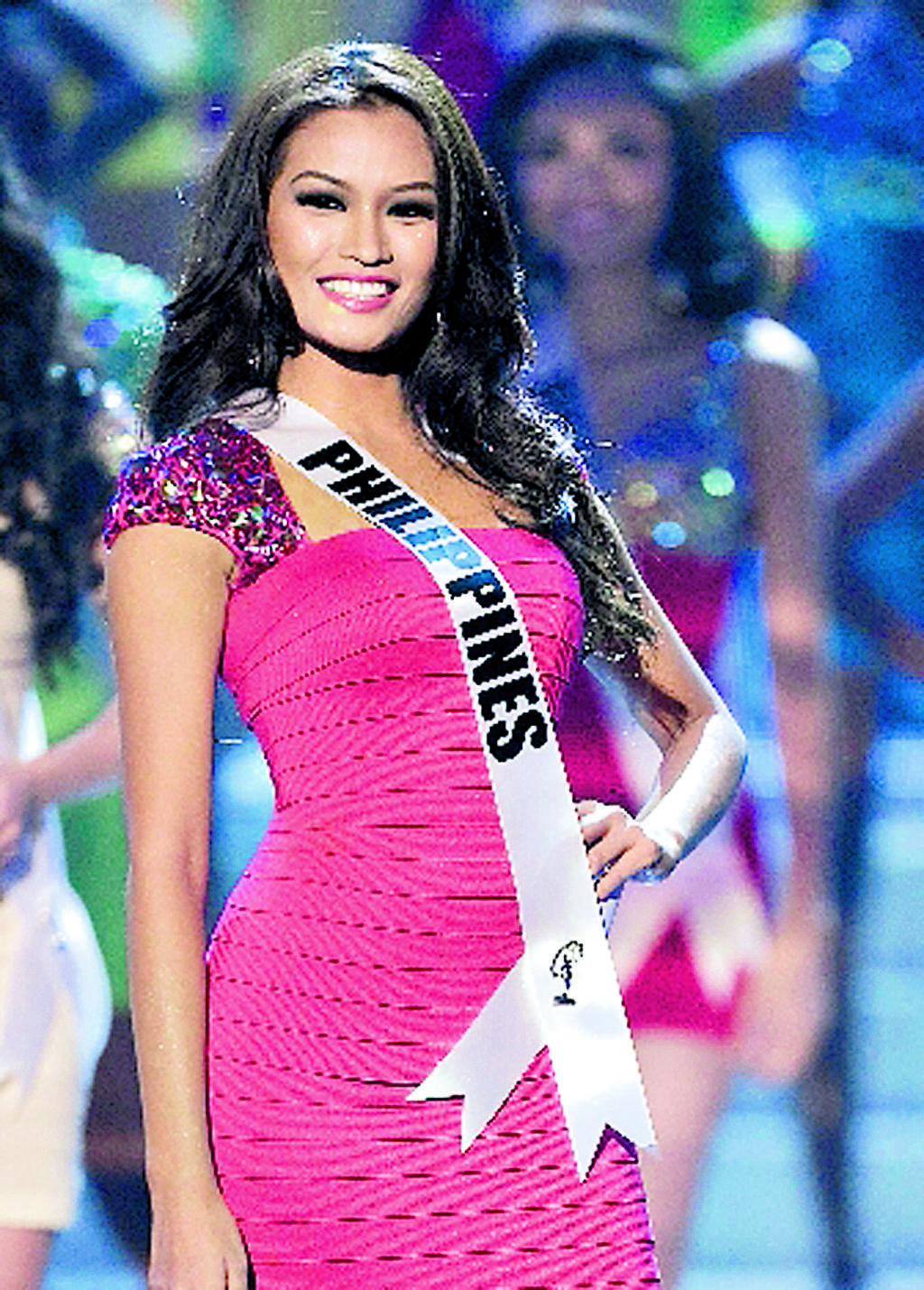 Janine, primera finalista.(AP.)