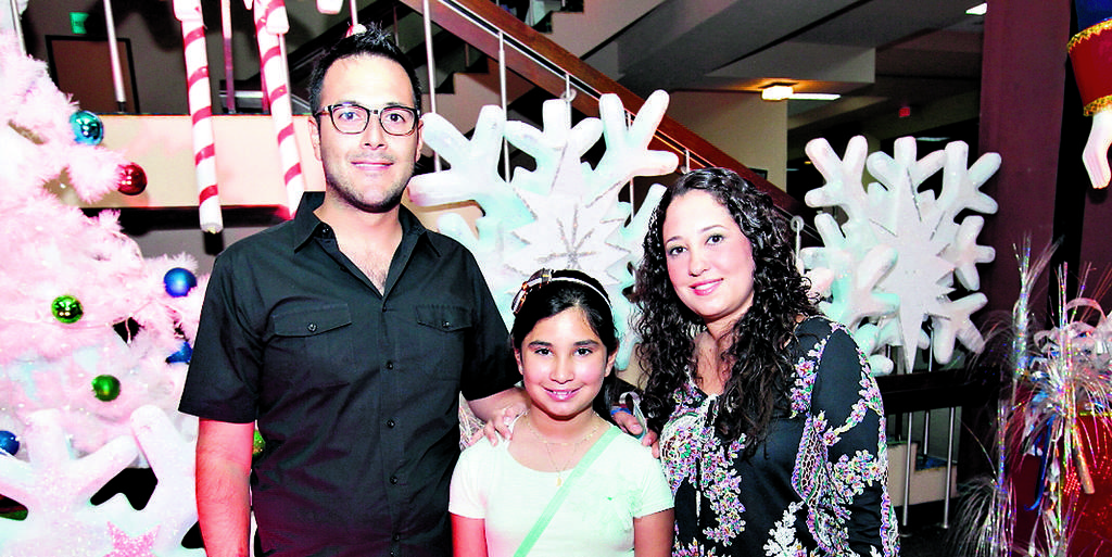 José Medellín, Ana Laura Medellín y Laura Díaz.()
