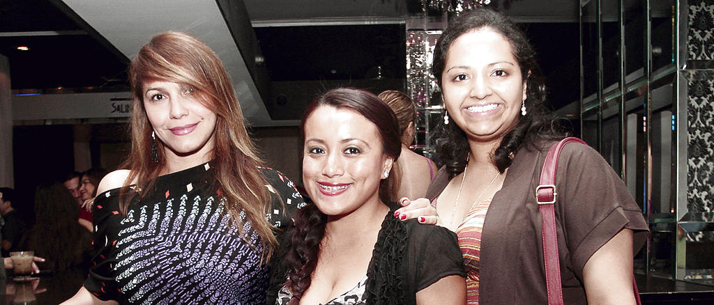 Rosana Barro, Leyda Martines y Josselyn Ábrego.()