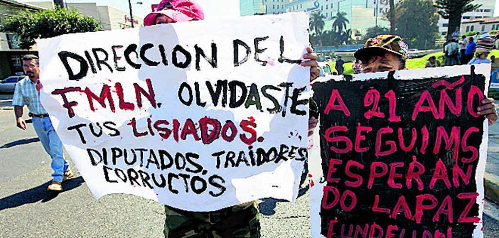 Recorrido. Lisiados del conflicto armado.()