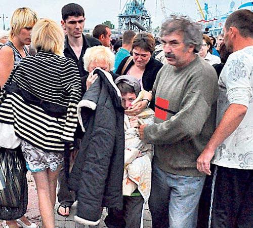 <p>Oportunidad. Algunos pudieron regresar con su familia.</p>