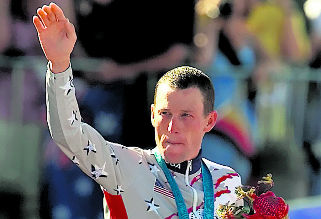 Medalla. Armstrong ganó la presea en Sídney 2000.(AP )