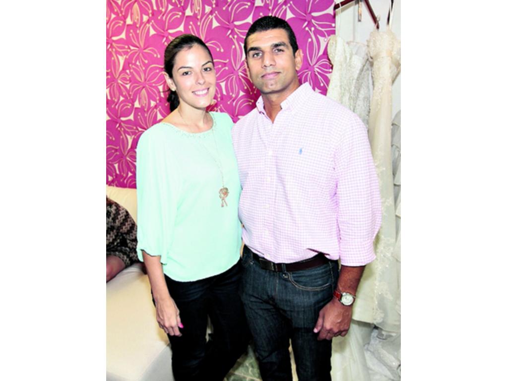 7. Alexandra Abad y Jorge Correa.