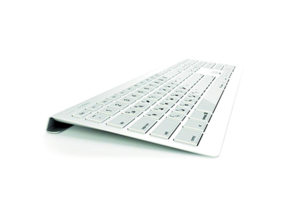 Este prototipo de teclado fue presentado este año y su mayor característica es que sus teclas son mapeables para que muestren una función u otra dependiendo del programa que uses.