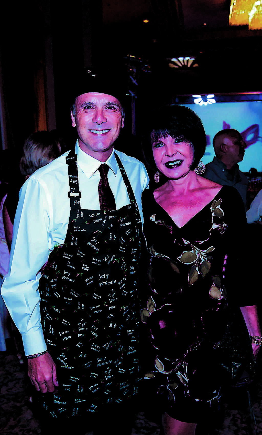 Geoffrey Osorio y Lidia de Osorio.()