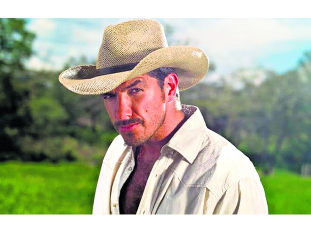 En su papel de Balbino Paiba en la telenovela Doña Bárbara.()