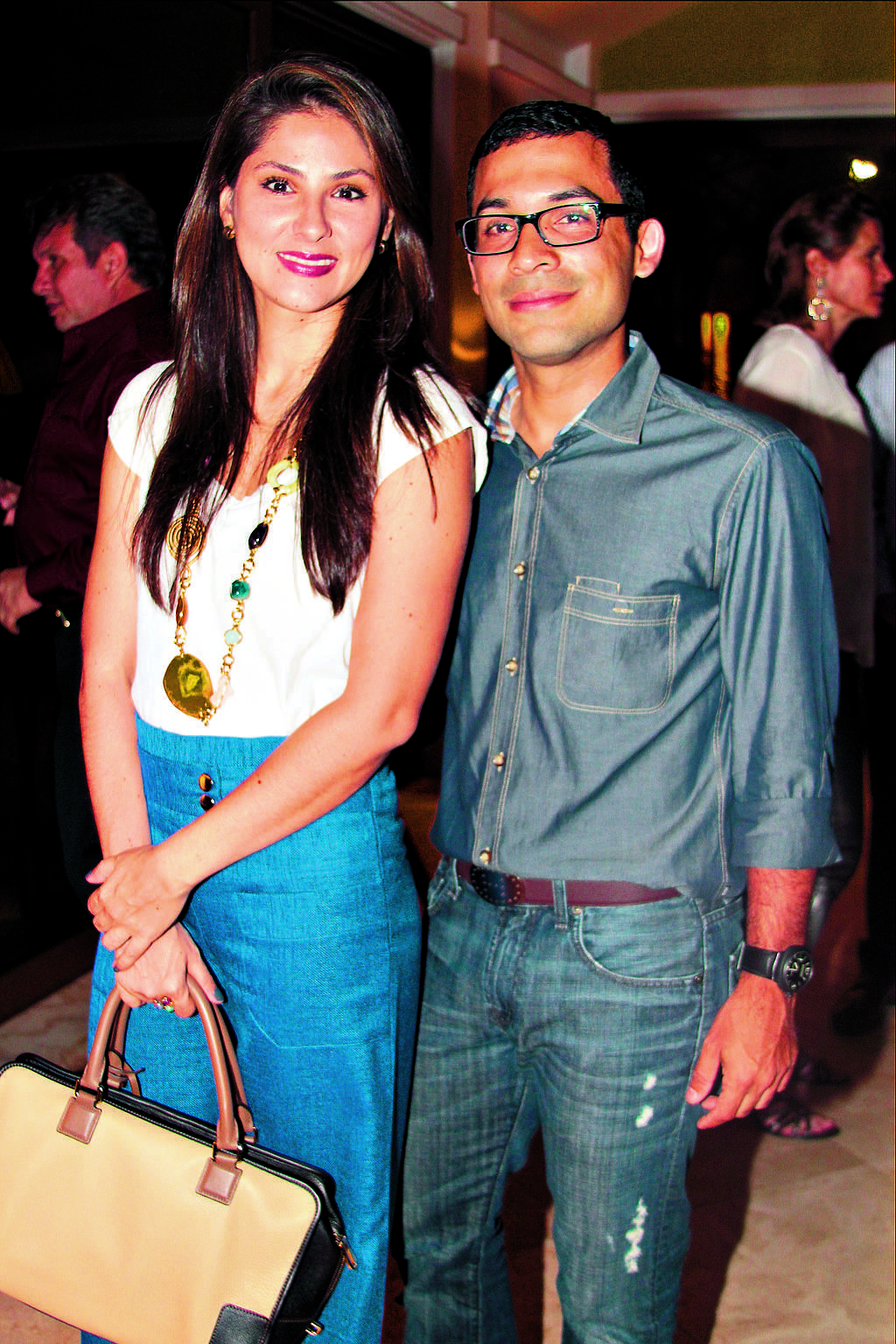 Rocío Rodríguez y Javier Espinoza.()