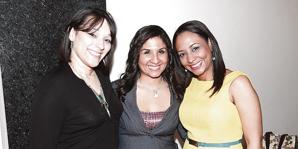 Leydis Rodríguez, Ofelyn Pérez y Michelle Bernard.()
