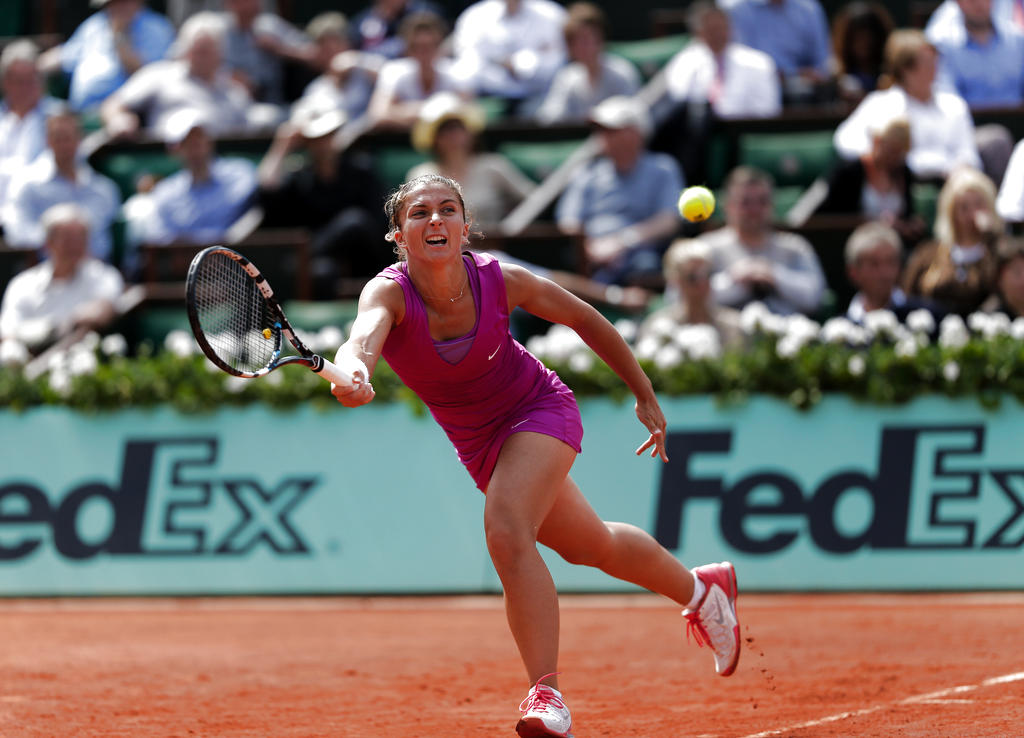 La tenista italiana Sara Errani Foto EFE<br>