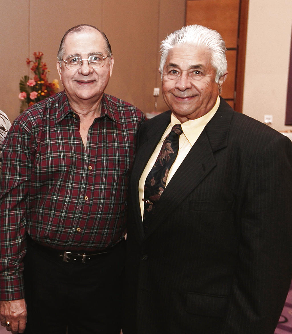 Efraín Correa y Ricardo Garrido.()