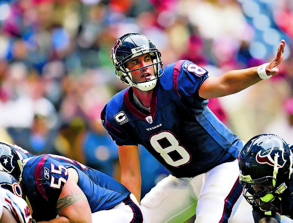 Figura. Matt Schaub es el quarterback de los Texans.(AP)