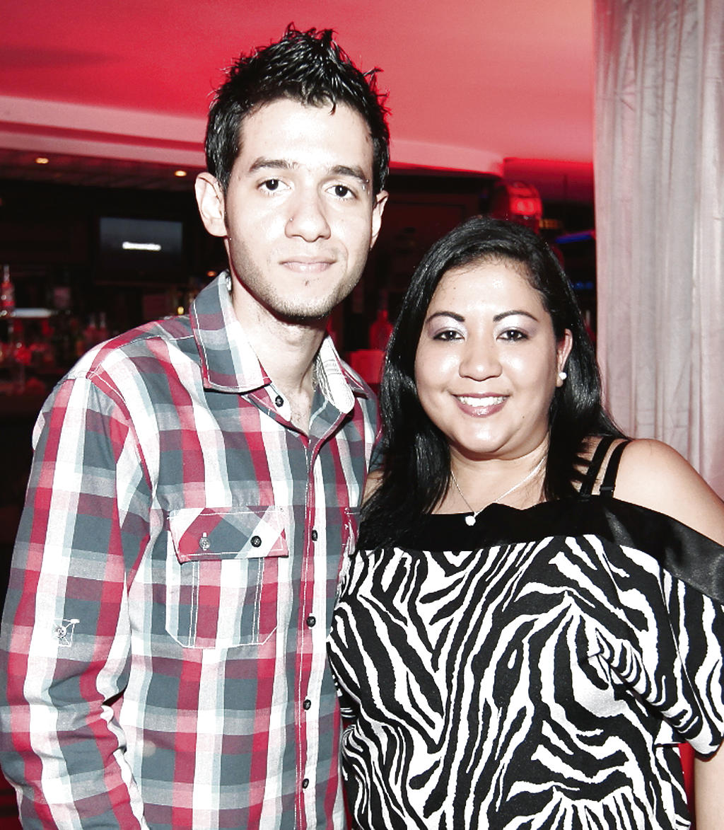 Adrián Alvarado y Joanna Gutiérrez.()