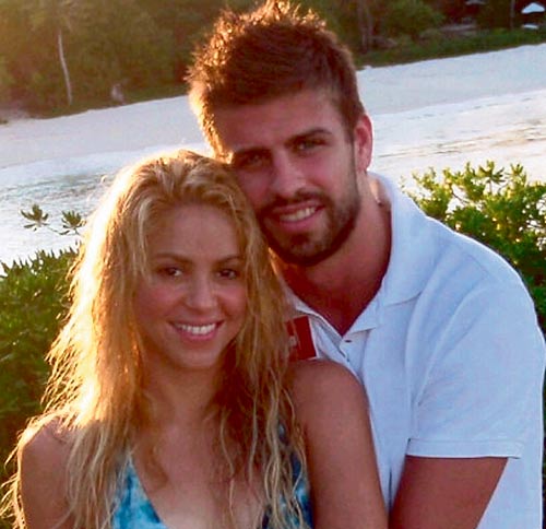 <p>Shakira y Gerard Piqué</p>