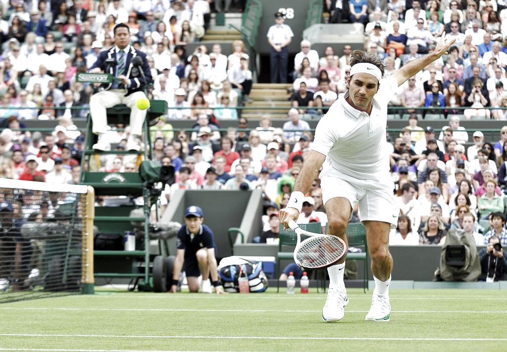 El tenista suizo Roger Federer. Foto: EFE<br>