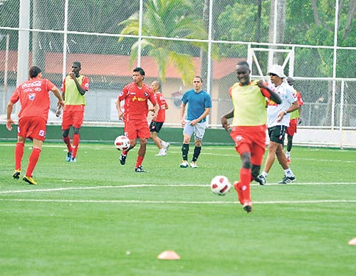 <p>Entreno. Los jugadores saben el compromiso que tienen.</p>