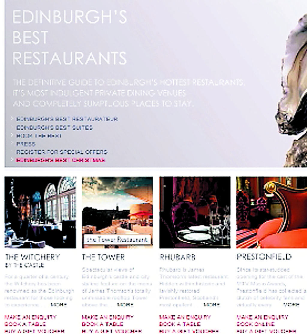 Varios restaurantes de la ciudad se han organizado en torno a edinburghsbest()