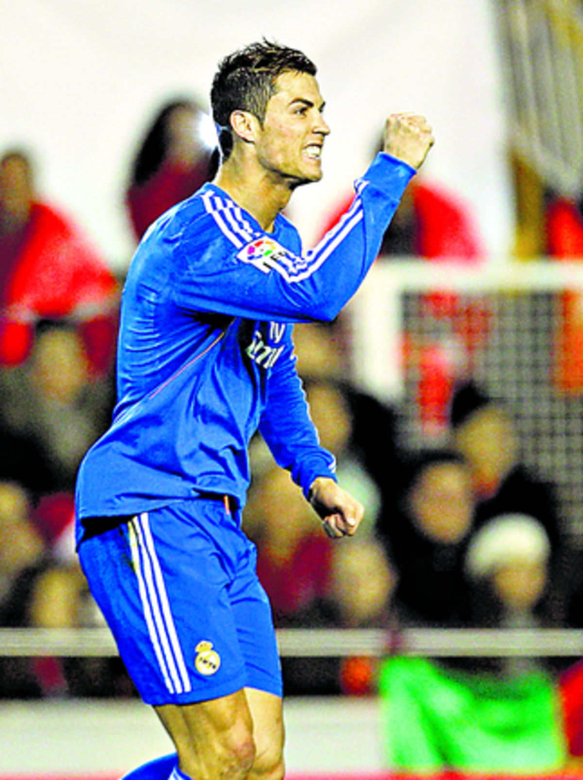 Cristiano Ronaldo cerró el año 2013 marcando 69 tantos.(EFE)