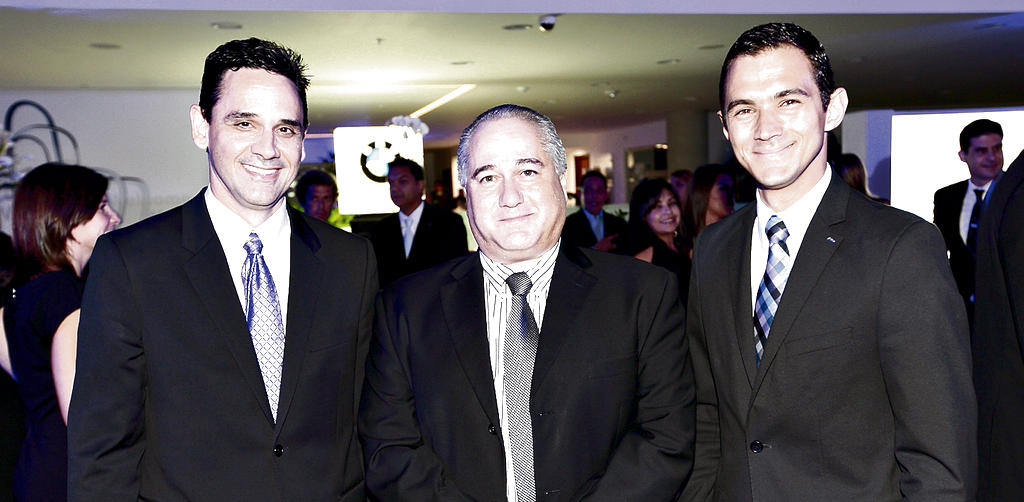 Ricardo Roux, Javier Fasquell y Enrique Gillette.()
