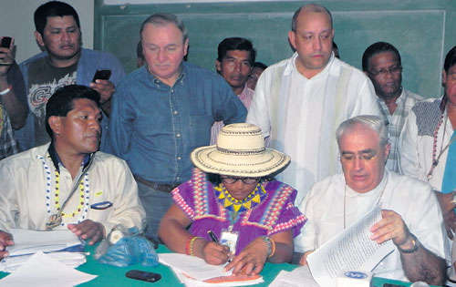 <p>Inicio. El primer encuentro se desarrolló en San Félix.</p>