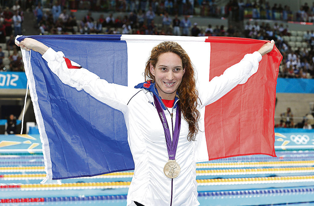 Francesa. Camille Muffat logró récord olímpico en los 400 metros libre.(AP)