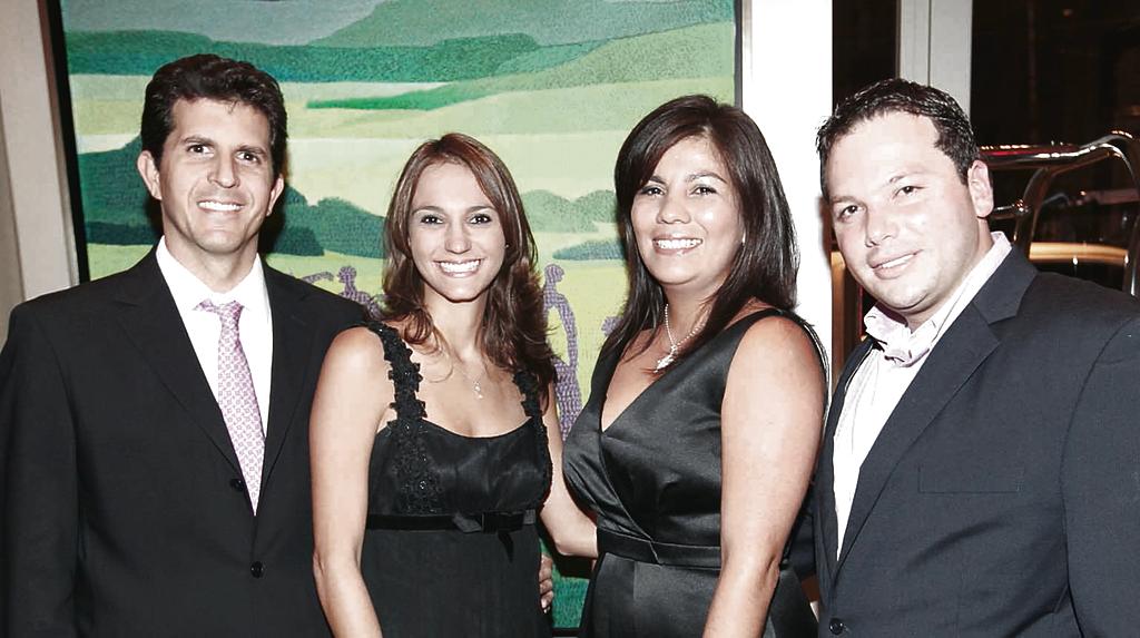 José Castañeda, Analisa Arcacha, Fabiola Suárez y José María Vargas.()
