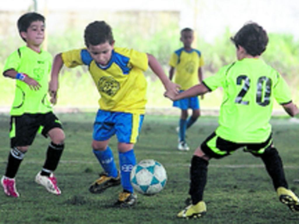 La academia Once siempre juega con el objetivo de dar el mayor esfuerzo.(Alberto Ortega)