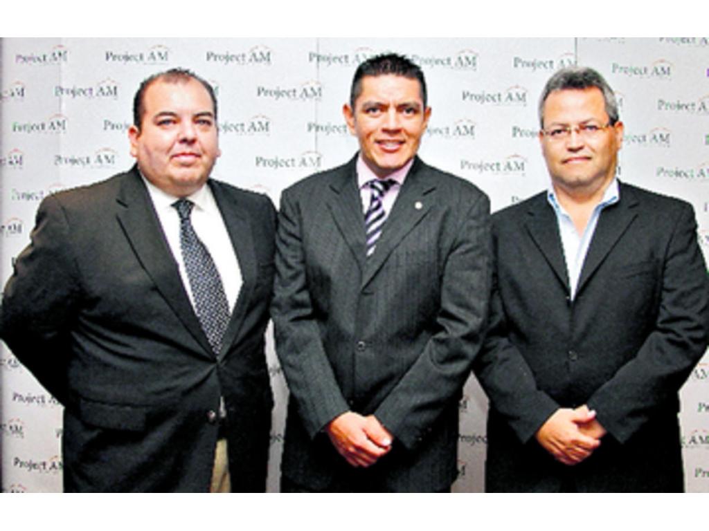 4. Ricardo Toledo, Luis Fernando González y Aldemar Noguera.