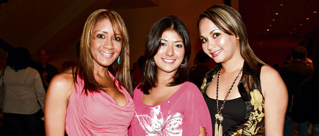 Carmen Valdelamar, Jesica Zambrano y Mailee Ng.()