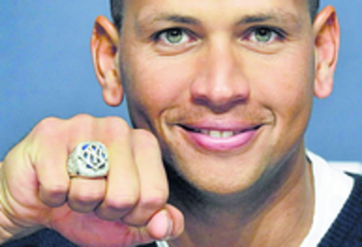 Los Yanquis de Nueva York siempre buscan lo mejor; en el año 2009 le obsequiaron a sus jugadores esta joya de 27 mil dólares, luego de vencer a los Filis.