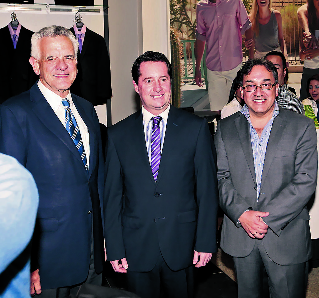 Stanley Motta, Carlos Arturo Calle y Ricardo Reyes. ()