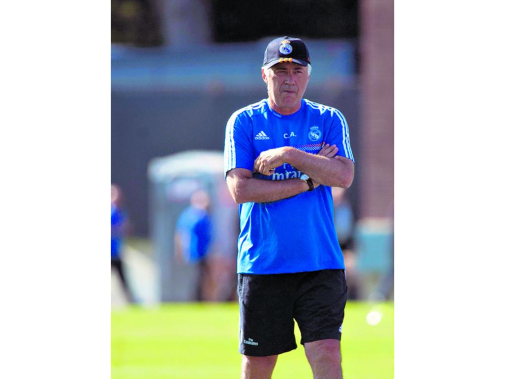 Ancelotti tiene récord de 4-0-1 en esta pretemporada con el Madrid. (EFE)