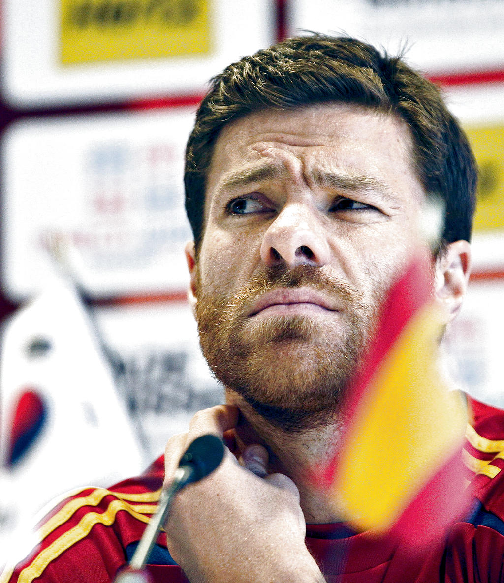 Xabi en conferencia.(EFE)
