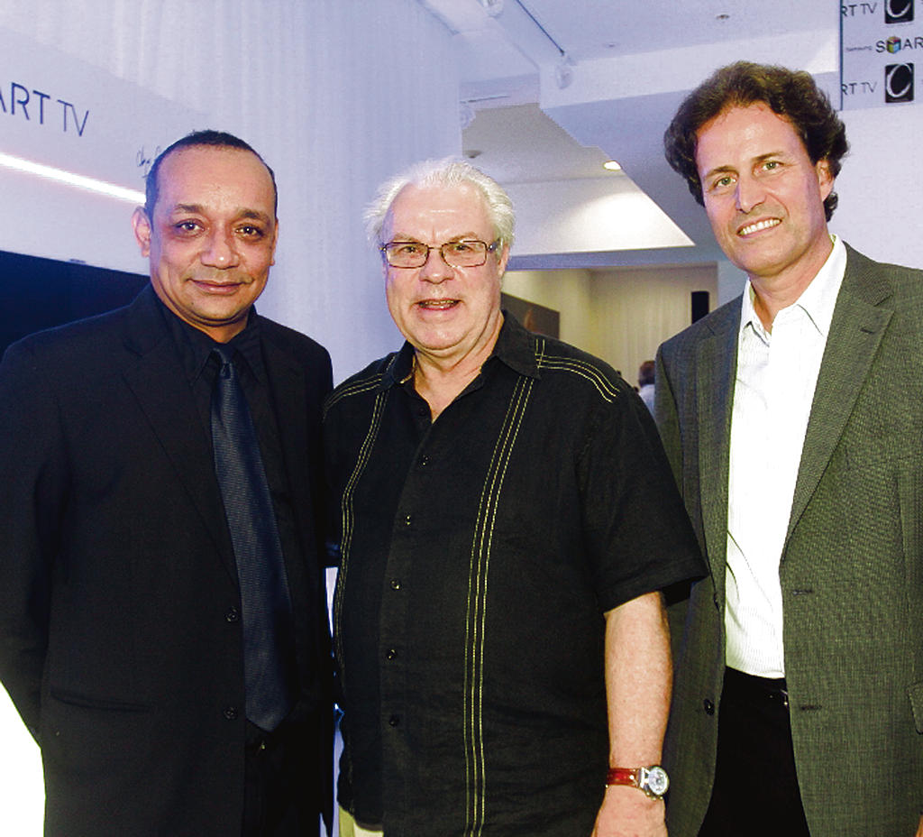 Lucho Mon, Nils Petterson y Urs Brönnimann.()