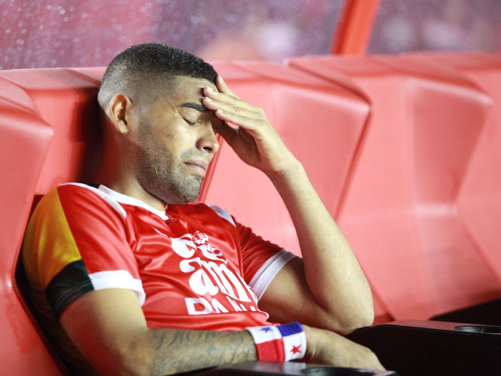 Gabriel "Gavilán" Gómez, aún se lamenta por la eliminación de Panamá de las eliminatorias mundialista de Brasil 2014.Archivo<br>