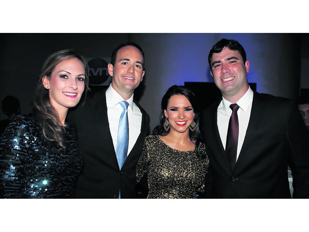 Diana de Mouynes, Luis Mouynes, Maru Jaén y Juanqui Zúñiga.(Jenny Acosta )