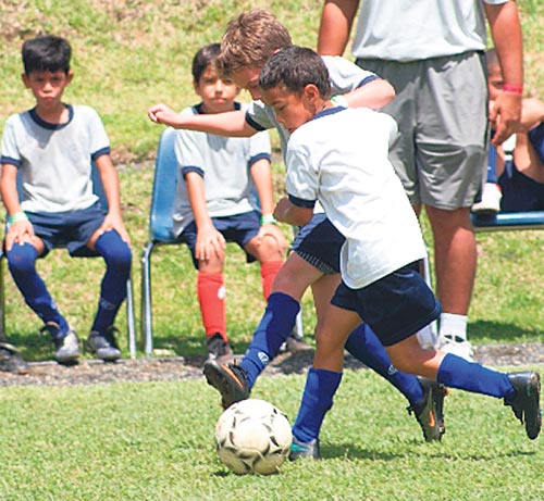 <p>Fútbol. Nadie pasa por aquí.</p>