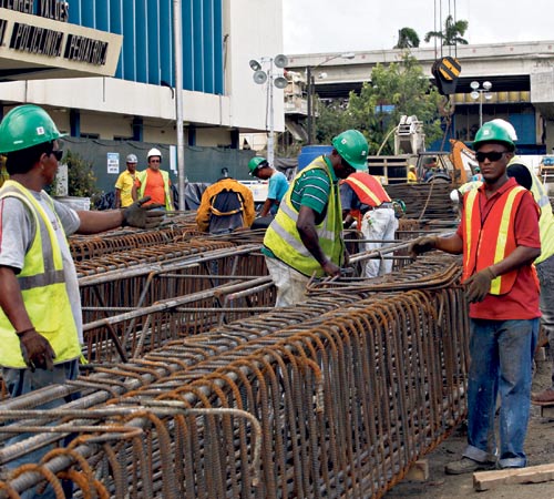<p>El Marañón. Área en donde se construye una estación.</p>