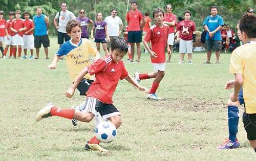 <p>Categoría. La final de la sub-13 estuvo muy disputada.</p>