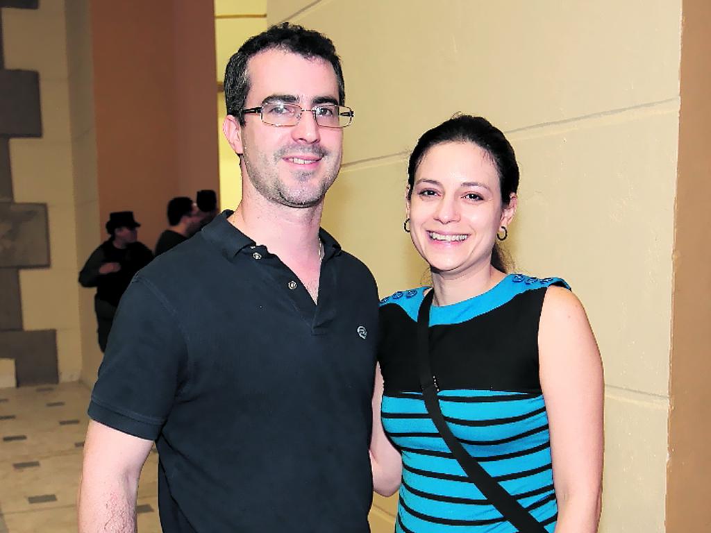 Alan Diamond y Michelle de Diamond.()