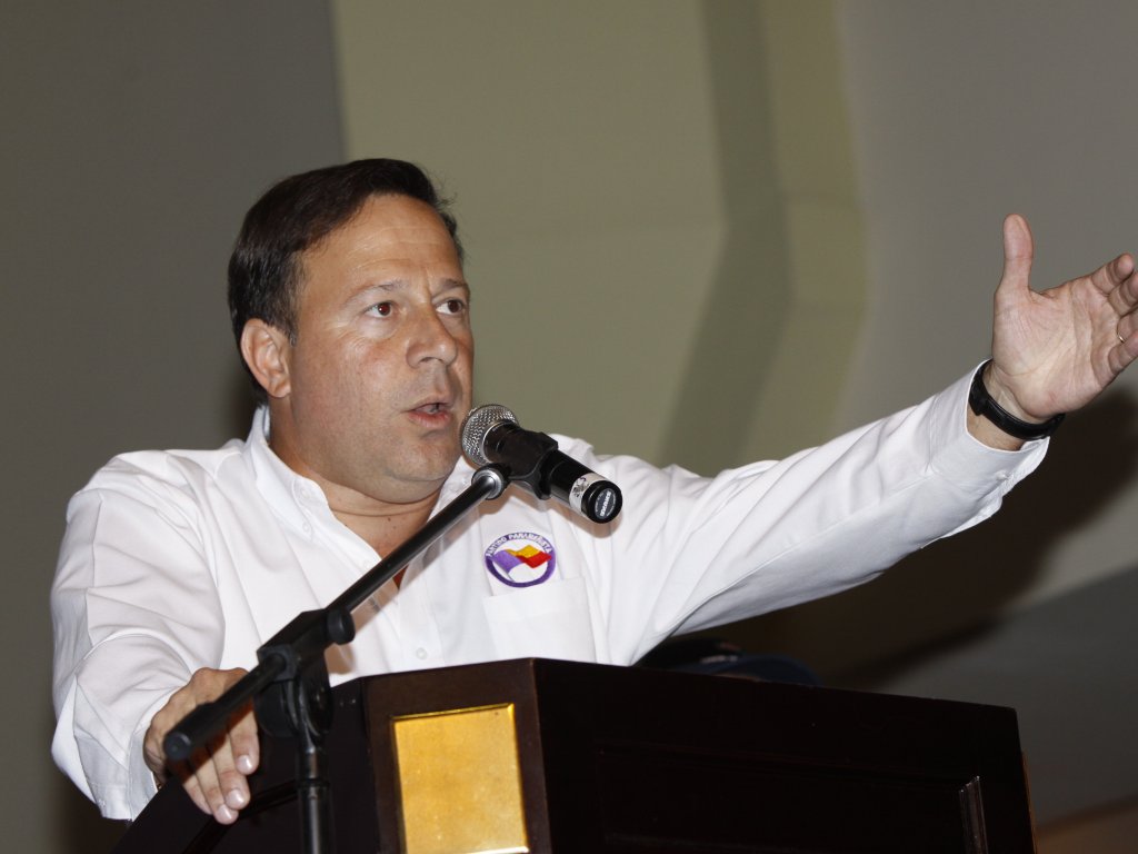 El candidato presidencial del Panameñismo, Juan Carlos Varela. Foto/Archivo<br>