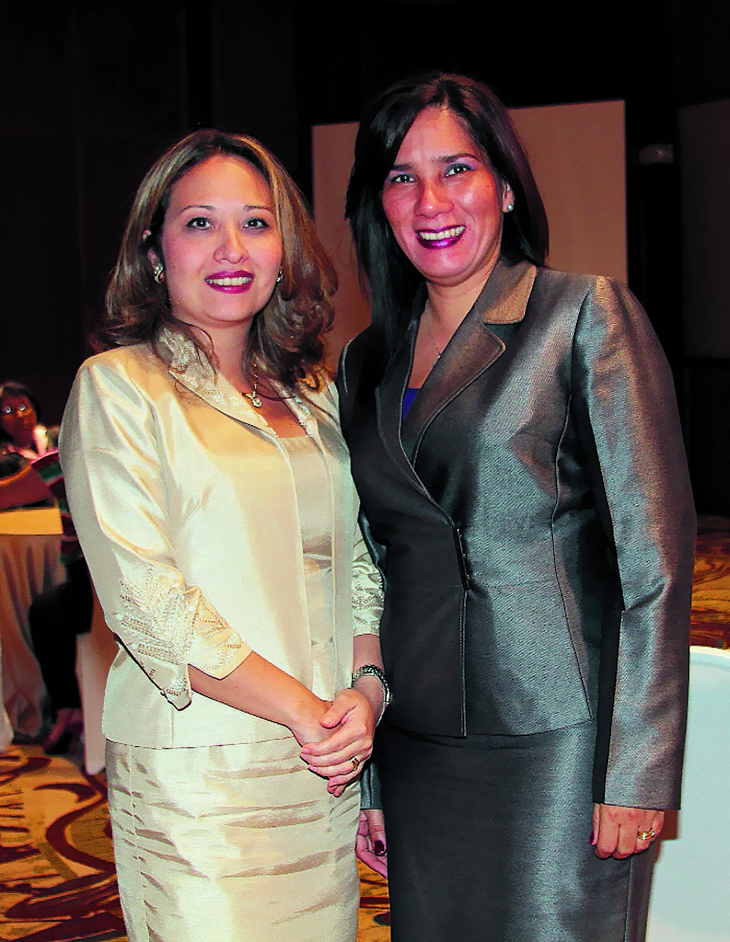 Patricia Carrión y Berta de Reyes.()