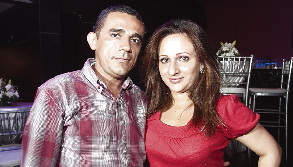 Edgardo Ortega y Julissa Cedeño.()