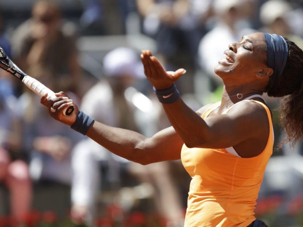 Williams posa junto al trofeo. Foto/EFE