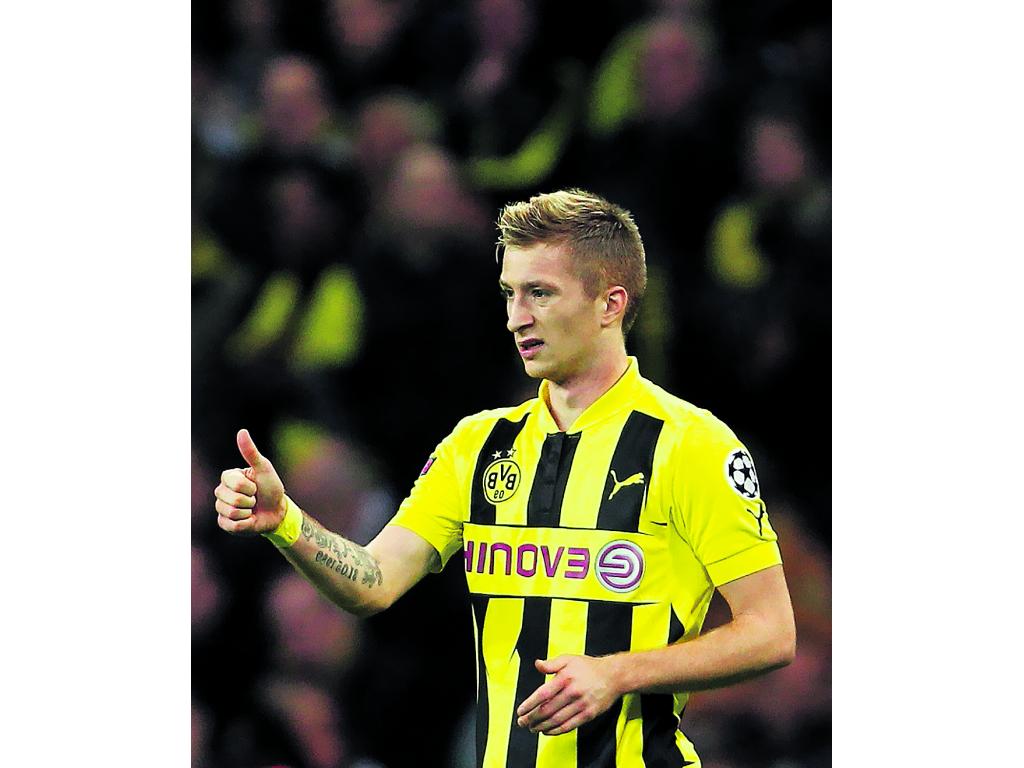 Figura. El alemán Marco Reus tuvo un gran partido.(AP)