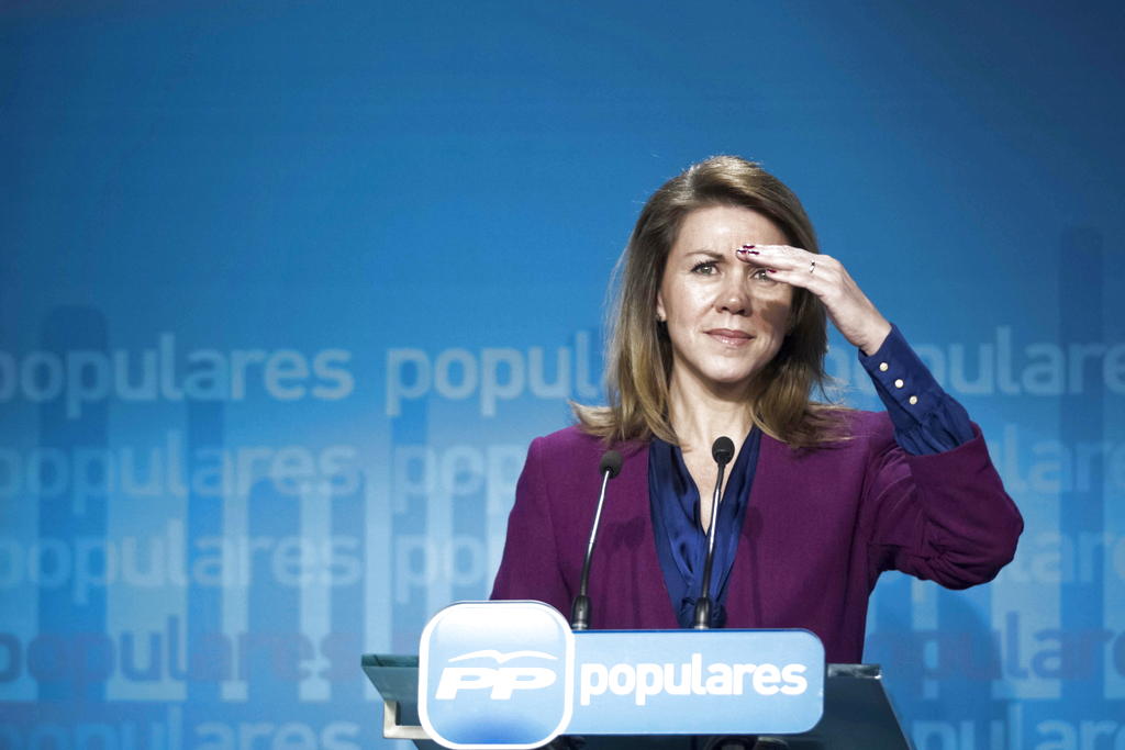 La secretaria general del PP, María Dolores de Cospedal, ha garantizado hoy que su partido ha cumplido siempre con la legalidad vigente. EFE<br>